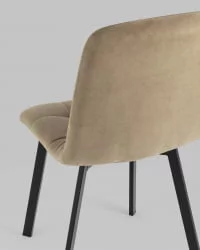 Стул Оливер Скуаре велюр Капучино / Oliver Square